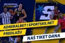 AdmiralBet i Sportske predlažu - Naš tiket dana! (26.3.2024)